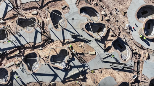 mutli view aerial view